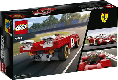 LEGO 76906 Speed Champions 1970 Ferrari 512 M Building Kit (291Pieces) - Jaiman Toys