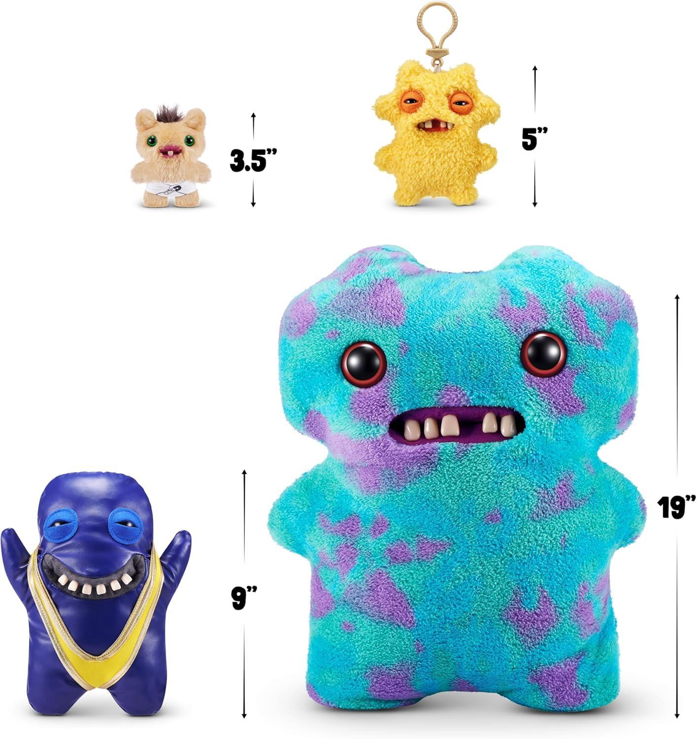 Gold Fuggs by ZURU Funny Ugly Monster, Plush, Collectible, Toy (Shameless Goof - Mankini) - Jaiman Toys