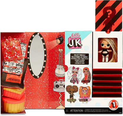 L.O.L Surprise JK Mini Fashion Doll with 15 Surprises Including Dress Up Doll Outfits, Exclusive Accessories - Gifts for Girls and Mix Match Toys for Kids 4-15 Years (MC Swag) - Jaiman Toys