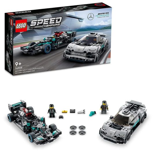 LEGO Speed Champions Mercedes-AMG F1 W12 E Performance &amp; Mercedes-AMG Project One - Jaiman Toys