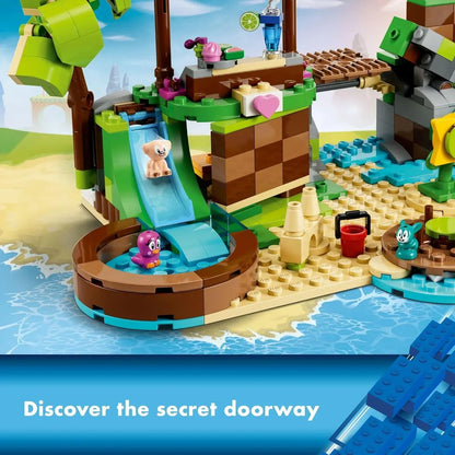 LEGO 76992 Amy’s Animal Rescue Island – Sonic the Hedgehog, 6 Characters, 388 Pieces, Ages 7+