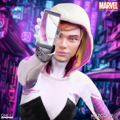 Marvel Legends Ghost-Spider Action Figure – 1/12 Scale (16 cm) Earth-65 Collectible - Jaiman Toys