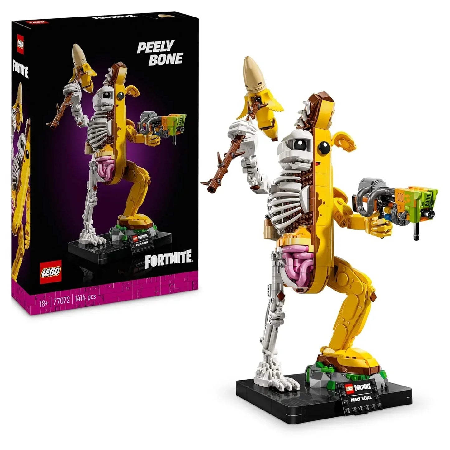 LEGO® Fortnite 77072 Peely Bone Collectors’ Building Kit (1,414 Pieces)