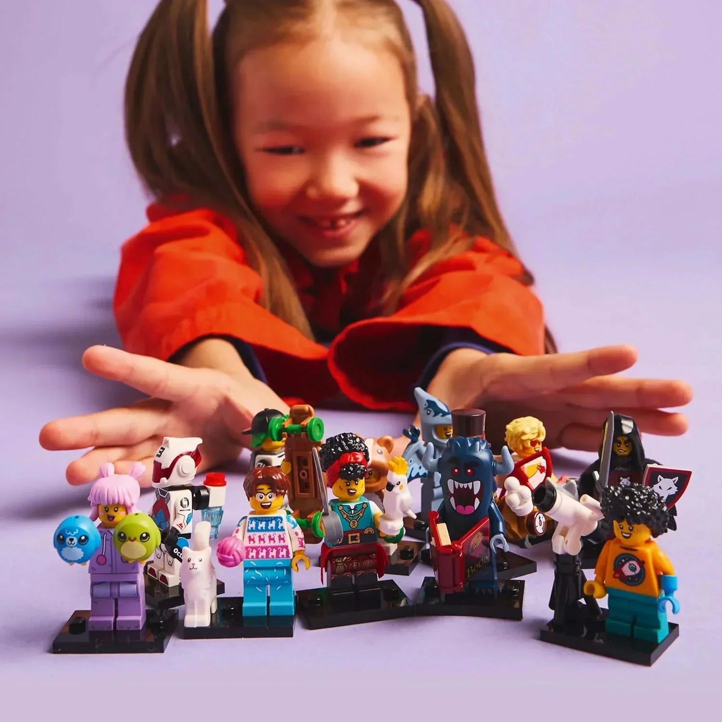 LEGO Minifigures 71048 Series 27 Mystery Box, 12 Collectible Figures incl. Cupid, Pterodactyl, Jetpack Racer & More - Toys for 5+ Year Old Boys and Girls