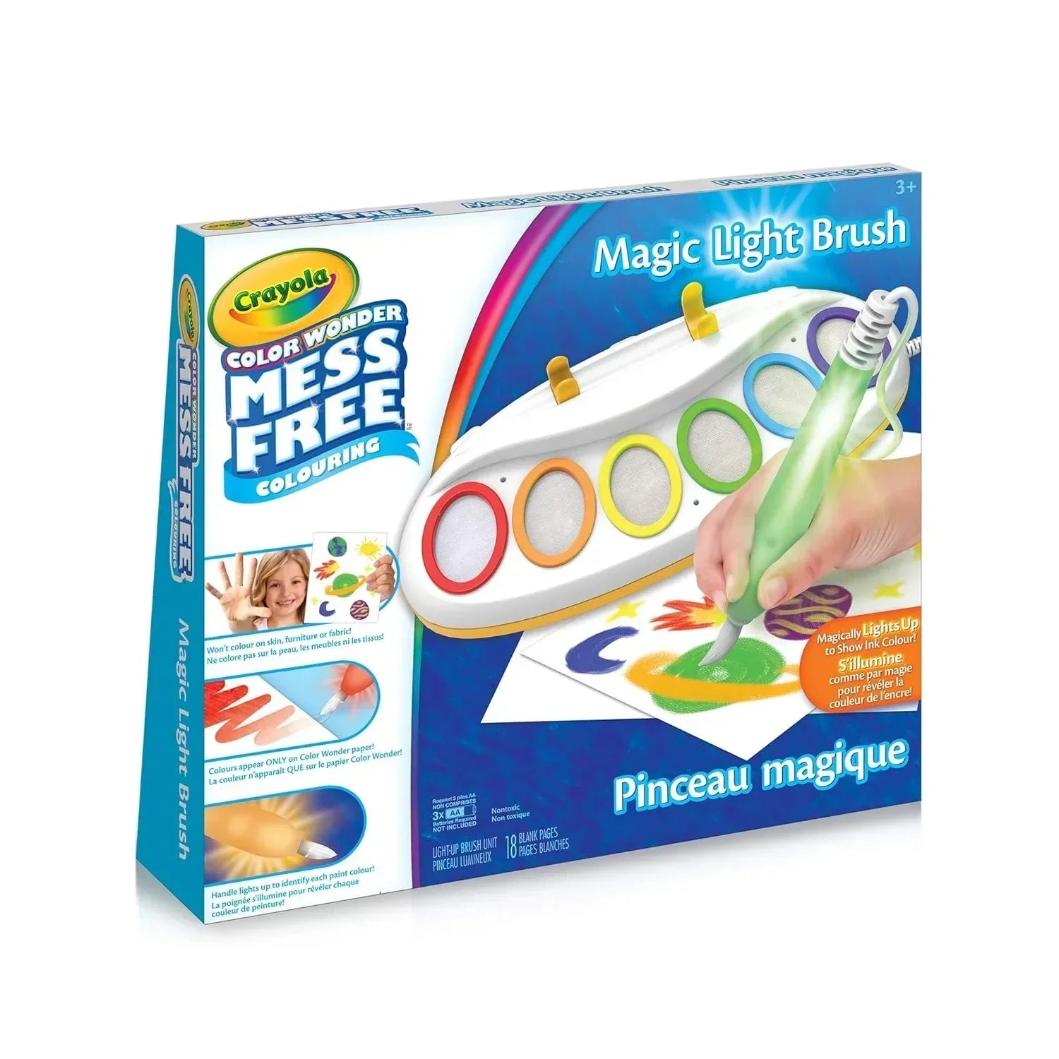 Crayola Color Wonder Mess-Free Magic Light Brush - Jaiman Toys