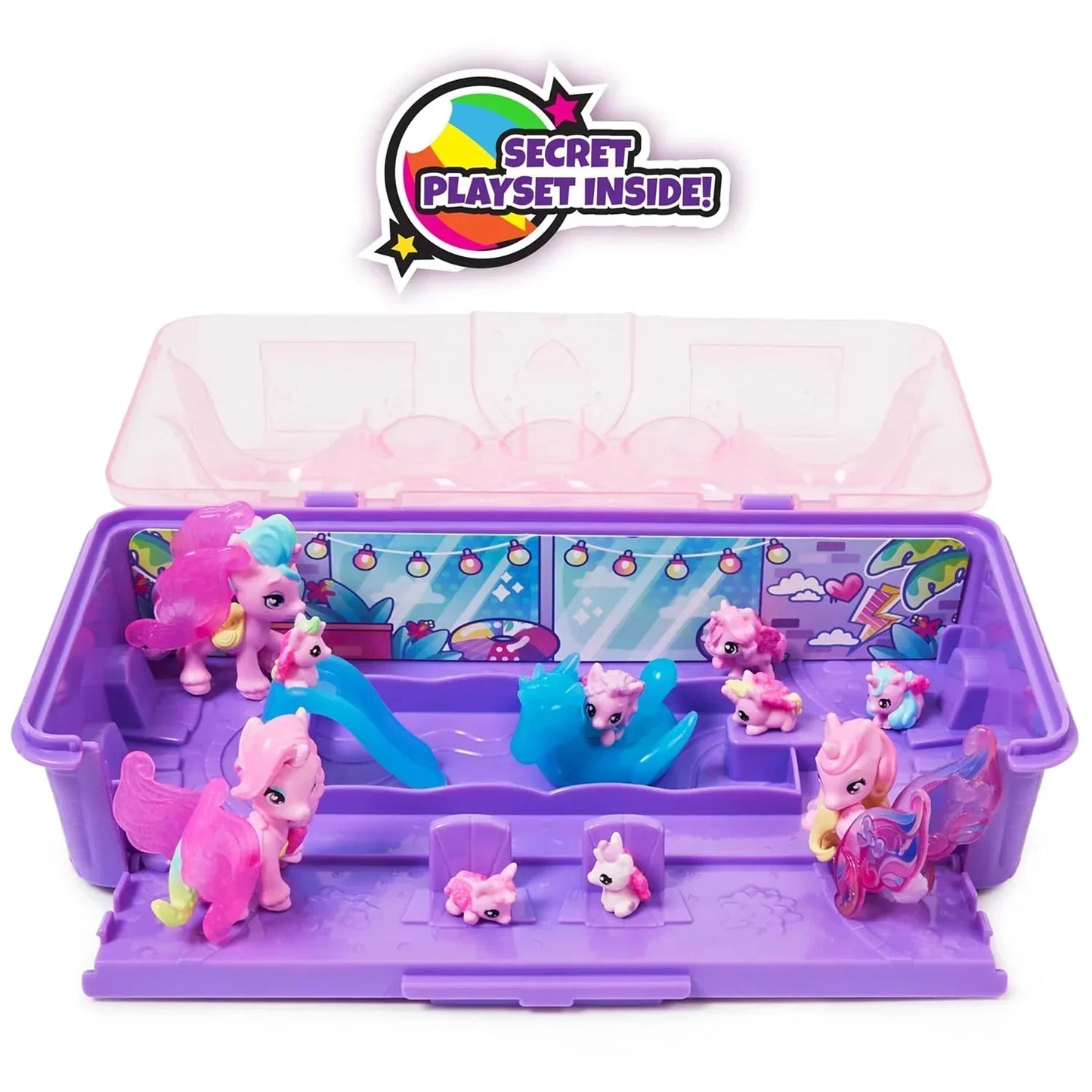 Hatchimals CollEGGtibles, Cat Family Carton with Surprise Playset, 10 Characters and 2 Accessories, Kids Toys for Girls Ages 5 and up - Jaiman Toys