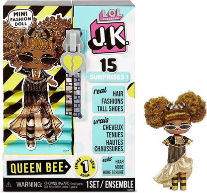 L*O*L. Surprise! O.M.G. Fashion Doll with More Surprises for Kids Age 3+ (J.K Dolls - Queen BEE) - Jaiman Toys