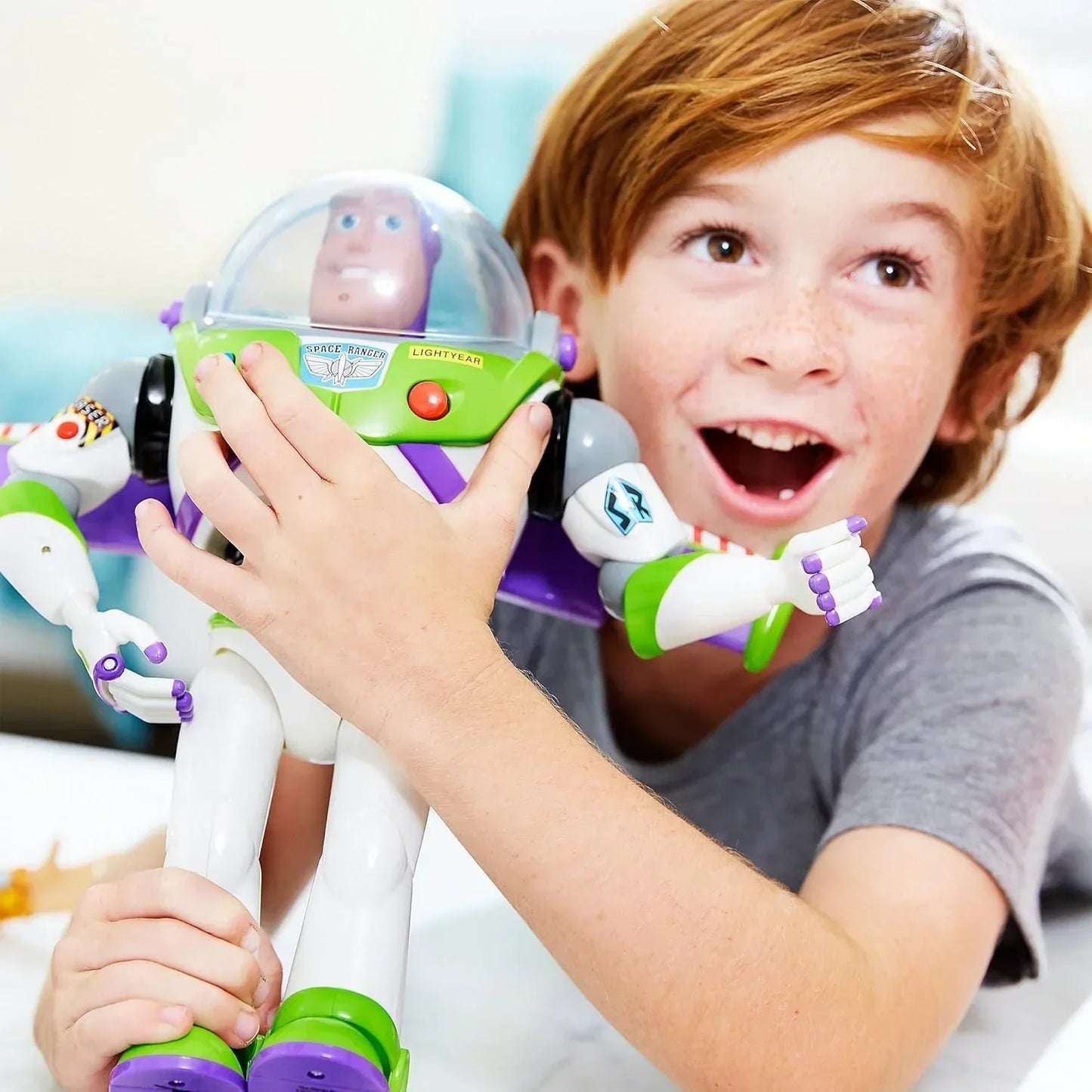 Disney Pixar Advanced Talking Buzz Lightyear Space Ranger 12” Action Figure – Interactive Toy for Kids