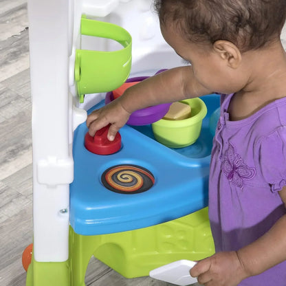 Step2 Kids Corner House – Indoor/Outdoor Playhouse for Ages 1–2 with Interactive Door & Gear Toys - Jaiman Toys