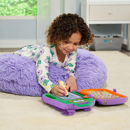 VTech Dora Got Your Back Learning Backpack Bilingual Toy | Interactive English & Spanish Educational Backpack with Drawing Board, Stylus, Letters, Numbers & Learning Games