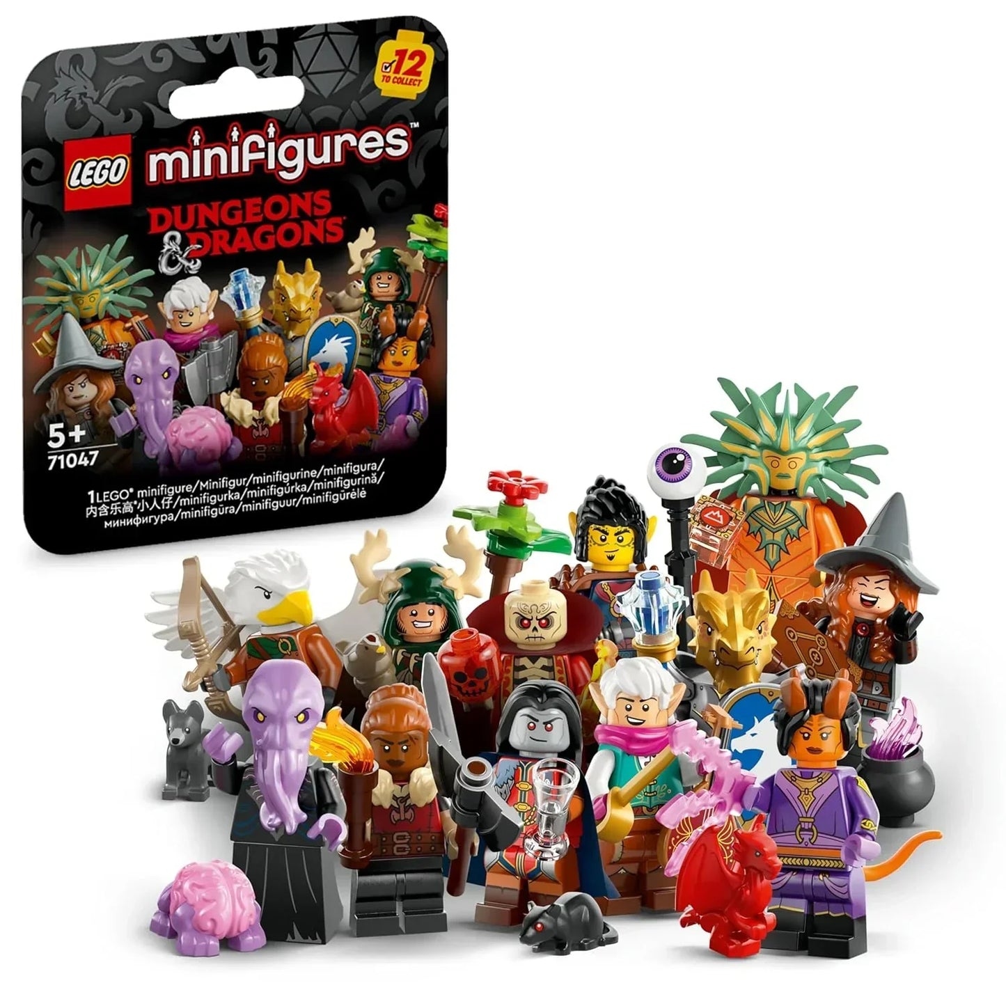 LEGO Minifigures 71047 Series 27 - Dungeons & Dragons 12-Piece ( Complete Set) : Unleash the Adventure! - Jaiman Toys