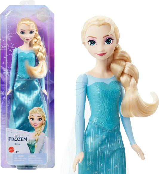 Barbie Princess Dolls, New for 2023, Elsa Posable Fashion Doll with Signature Clothing and Accessories, Frozen Movie Toys - Jaiman Toys