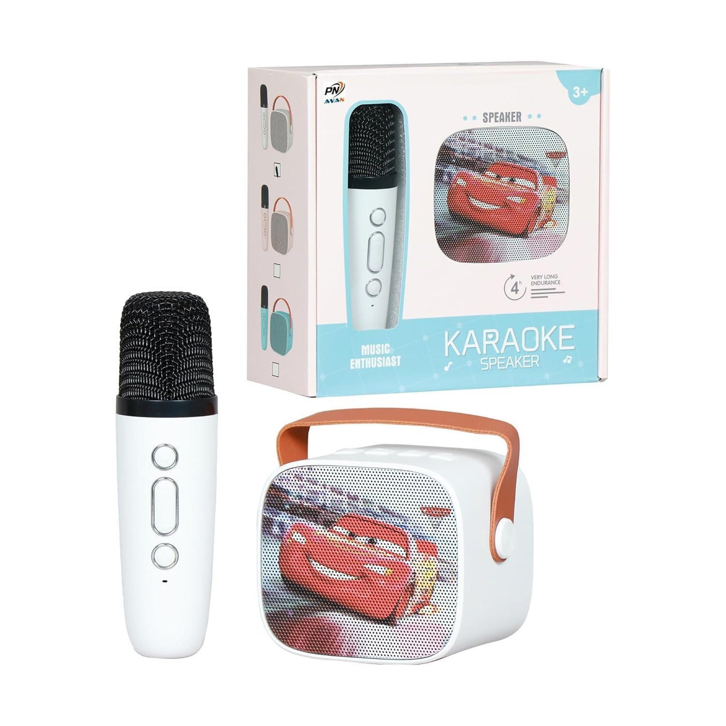 Wireless Mini Karaoke Speaker and Microphone Portable Home BT Party Speaker Mic - Jaiman Toys