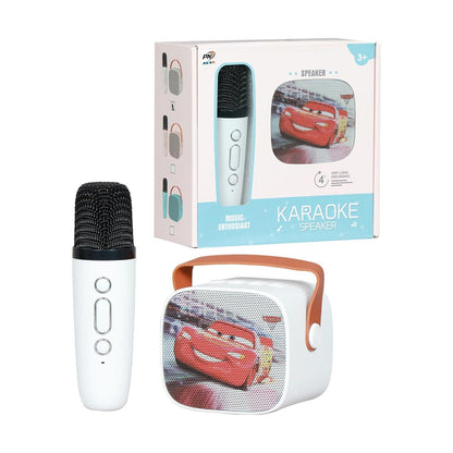 Wireless Mini Karaoke Speaker and Microphone Portable Home BT Party Speaker Mic - Jaiman Toys