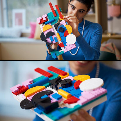 LEGO 31210  Art Modern Art Building Kit (805 Pieces) | Abstract Wall Art Décor Set for Adults | Customizable Display Model