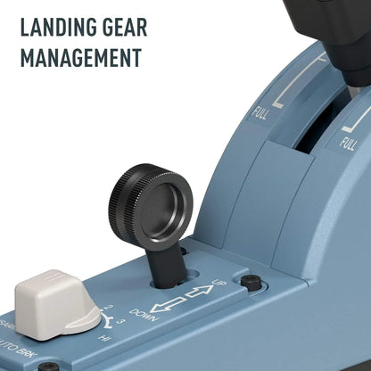 Thrustmaster TCA Quadrant Add-On Airbus Edition – Realistic Side Panel for Flight Sim Enthusiasts (WW Version) - Jaiman Toys
