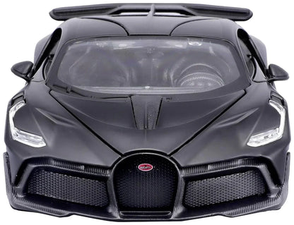 Maisto -Compatible with Bugatti Divo Replica Sports Car Model 2018 (Matte Black) - Jaiman Toys