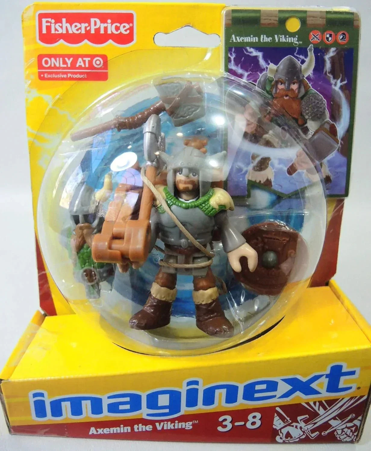 Axemin the Viking by Imaginext 3 Inch - Jaiman Toys