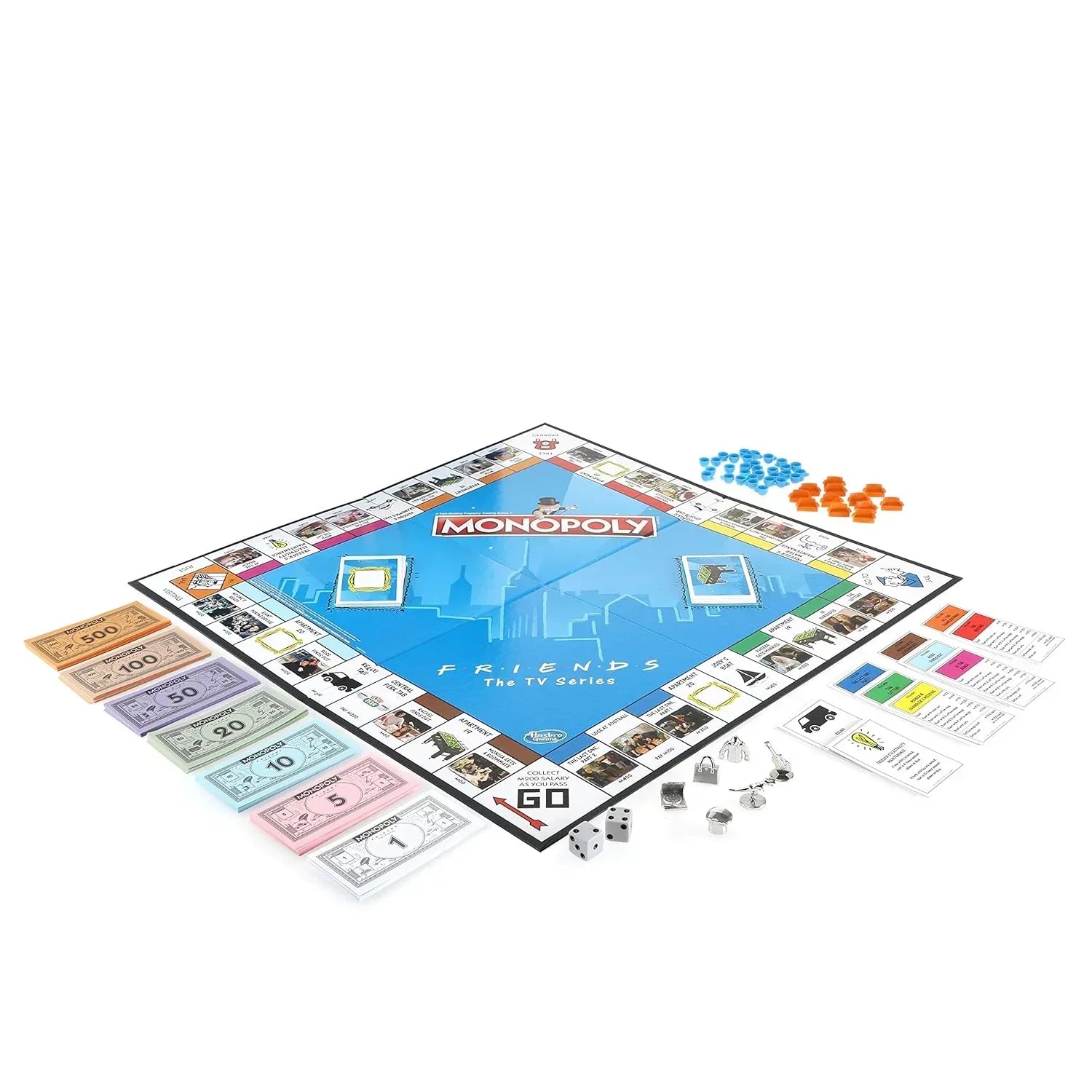 Monopoly: Friends the TV Series Edition Board Game for Ages 8 and Up; Game for Friends Fans - Jaiman Toys