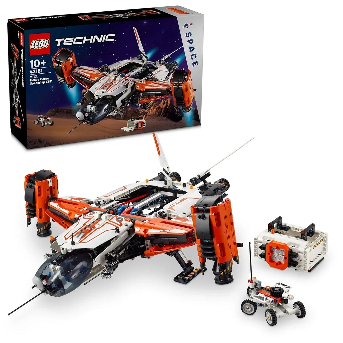 LEGO 42181 Technic VTOL Heavy Cargo Spaceship LT81 - Jaiman Toys