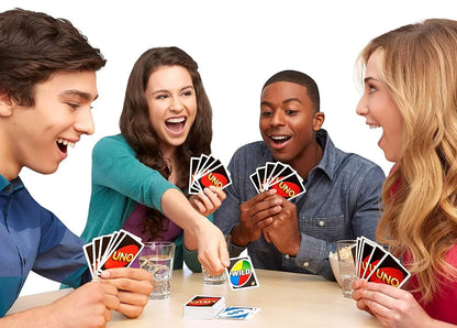 Mattel Uno 50th Anniversary Card + Uno Flip + Uno Iconic 2000 Card Games - Pack of 3 - Jaiman Toys