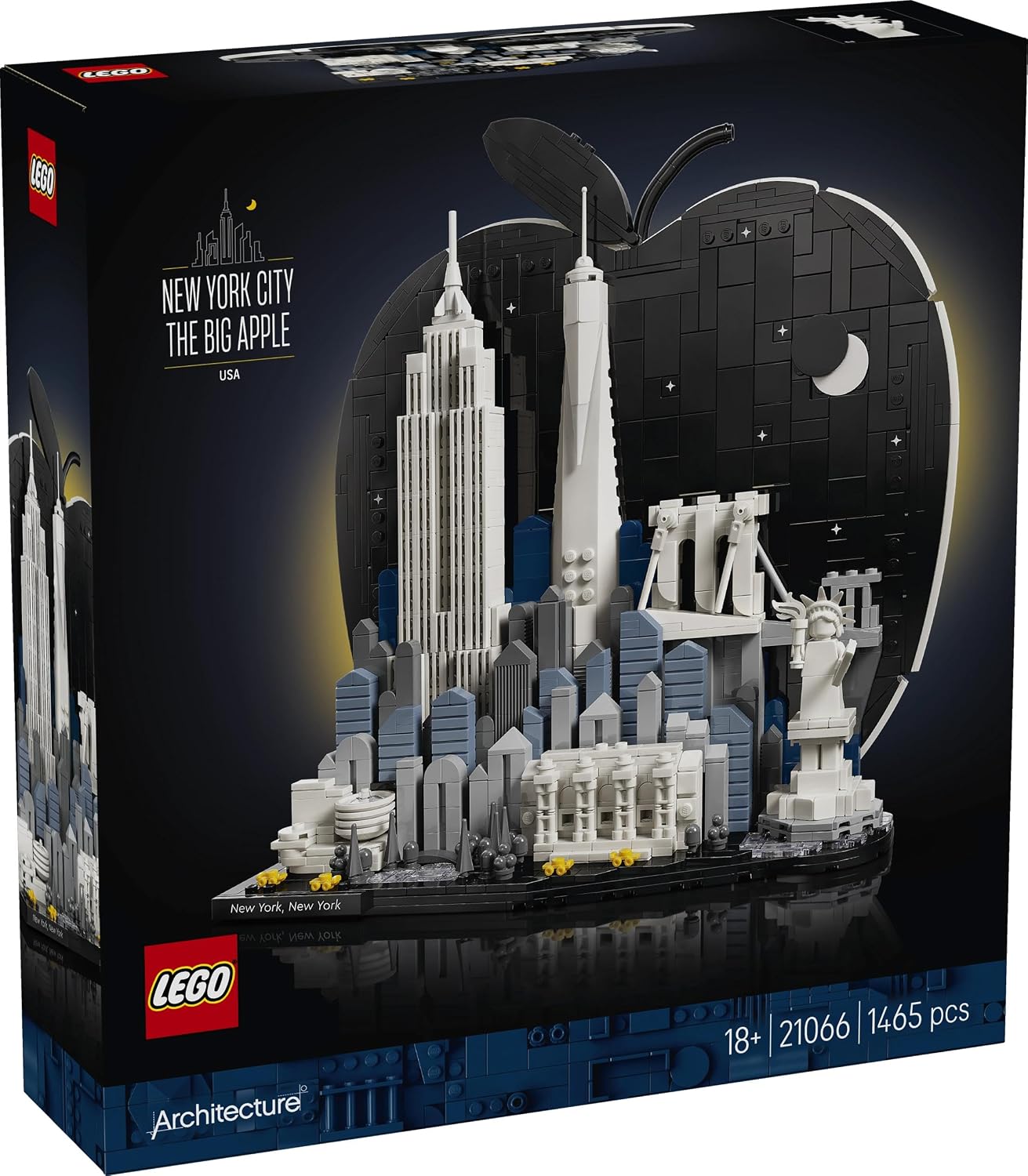 Lego 21066 Architecture New York Big Apple City Building Interior Stylish Toy Birthday Present Block Men Women