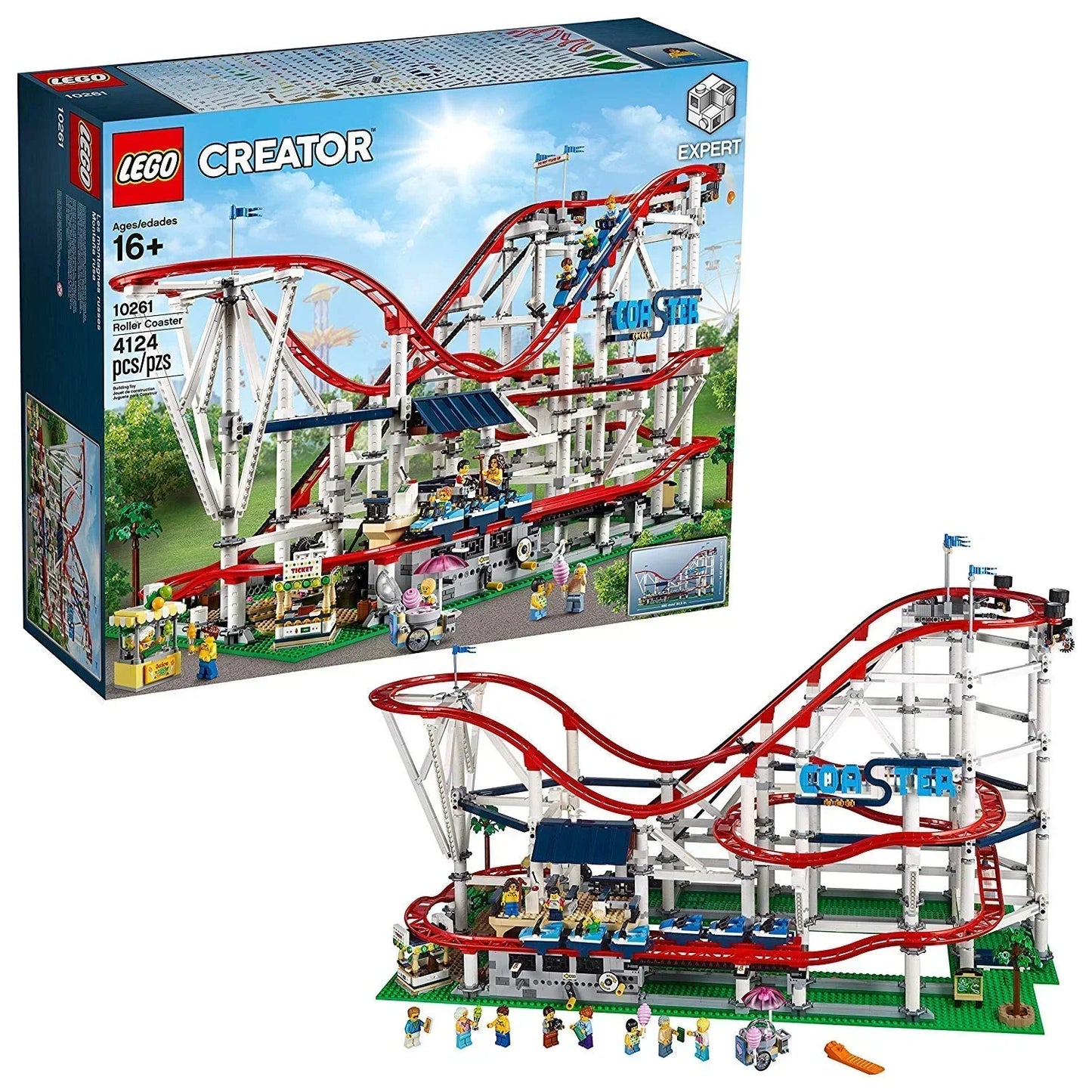 LEGO 10261 Creator Roller Coaster (4124 Pieces) - Jaiman Toys