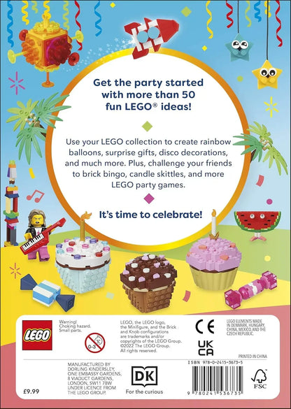 LEGO Party Ideas – Hardcover Book with Exclusive LEGO Cake Mini Model