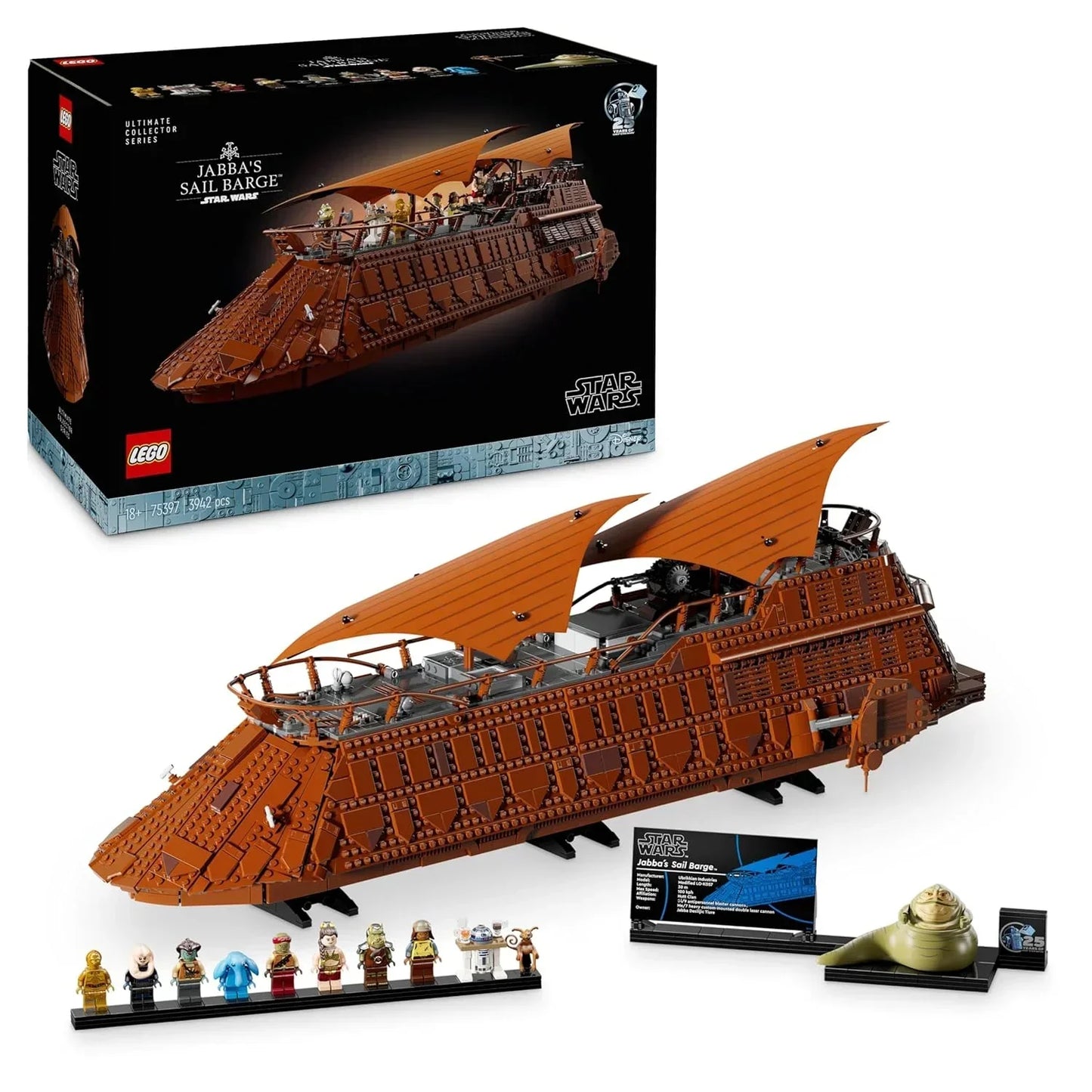 LEGO 75397! Epic Escape on Jabba's Sail Barge  LEGO Star Wars Adventure Awaits - Jaiman Toys