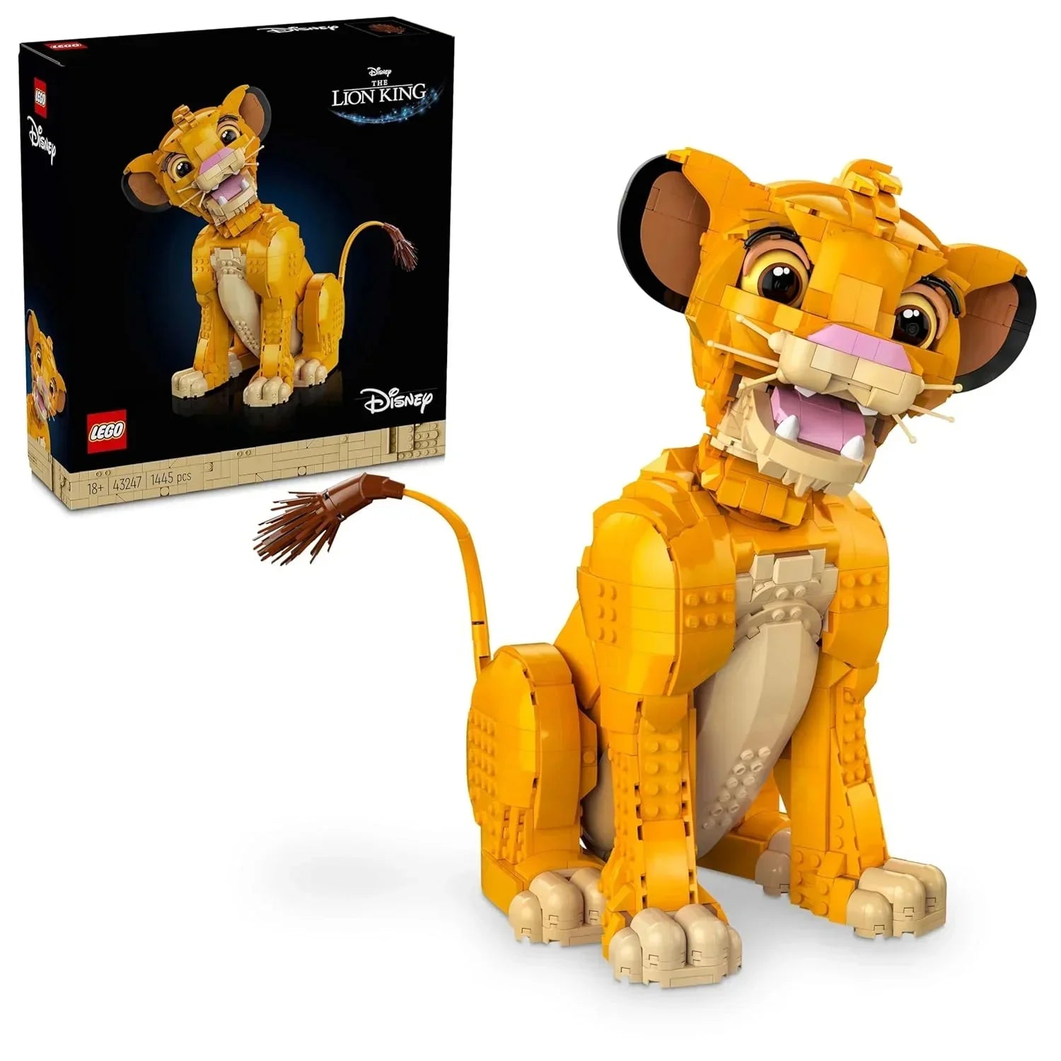 LEGO ǀ Disney Young Simba The Lion King Building Set 43247 Building Blocks for 18+ Gift - Jaiman Toys