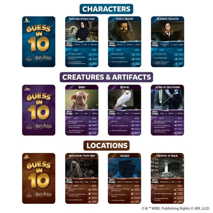 Skillmatics Harry Potter Board Game - Guess in 10, Gifts for 8 Year Olds and Up, Trivia and Strategy Game for Kids, Teens & Adults - Jaiman Toys