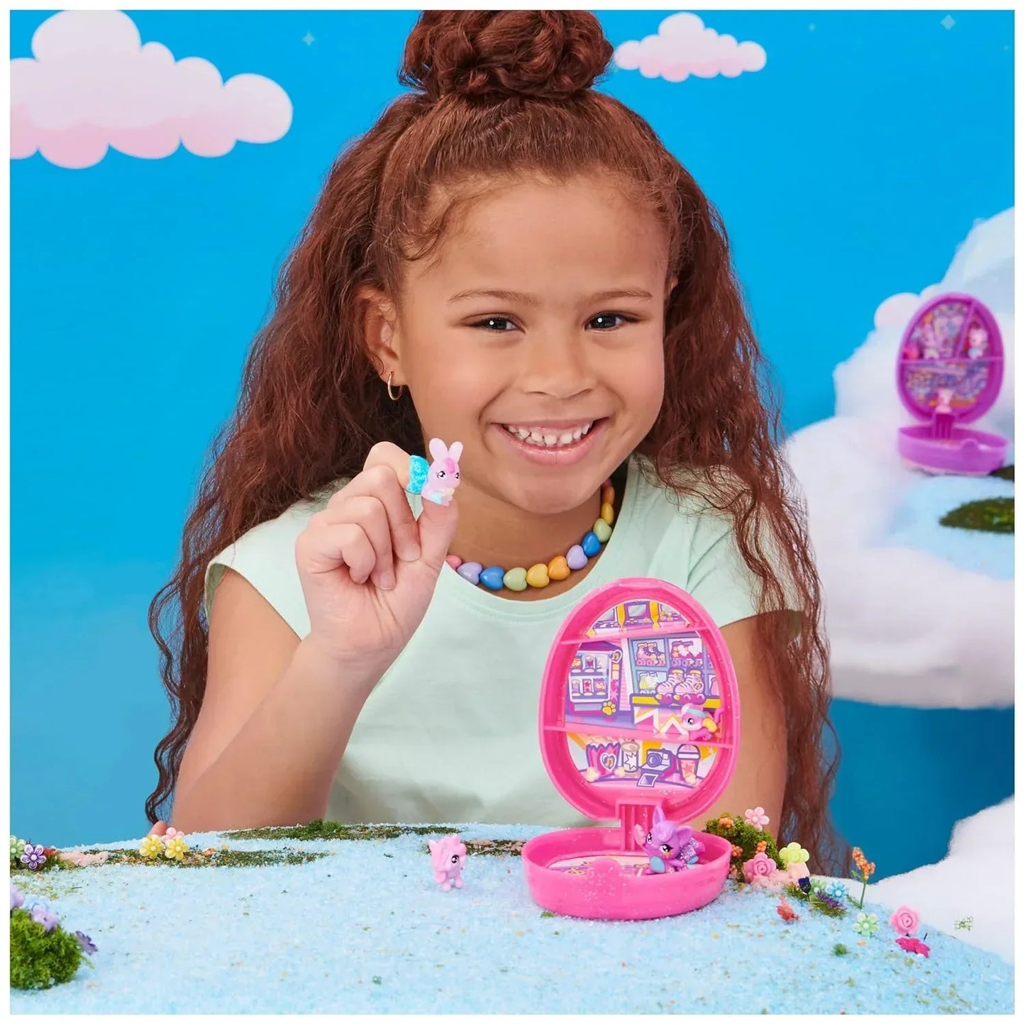 Hatchimals Playdate Pack, Game Box with 4 CollEGGtibles Figures and 2 Accessories, Toy for Girls from 5 Years - Jaiman Toys