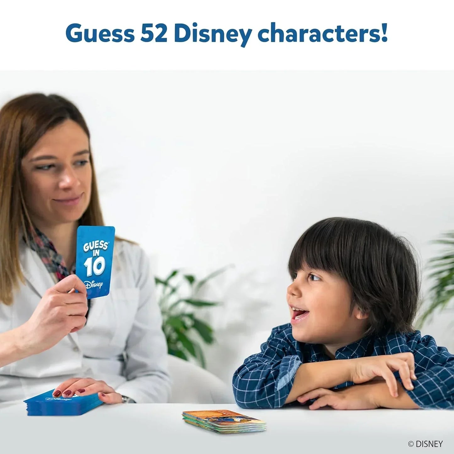 Skillmatics Disney Card Game - Guess in 10, Gifts for Ages 6 and Up, Super Fun Mickey Mouse, Lion King Game for Kids - Jaiman Toys