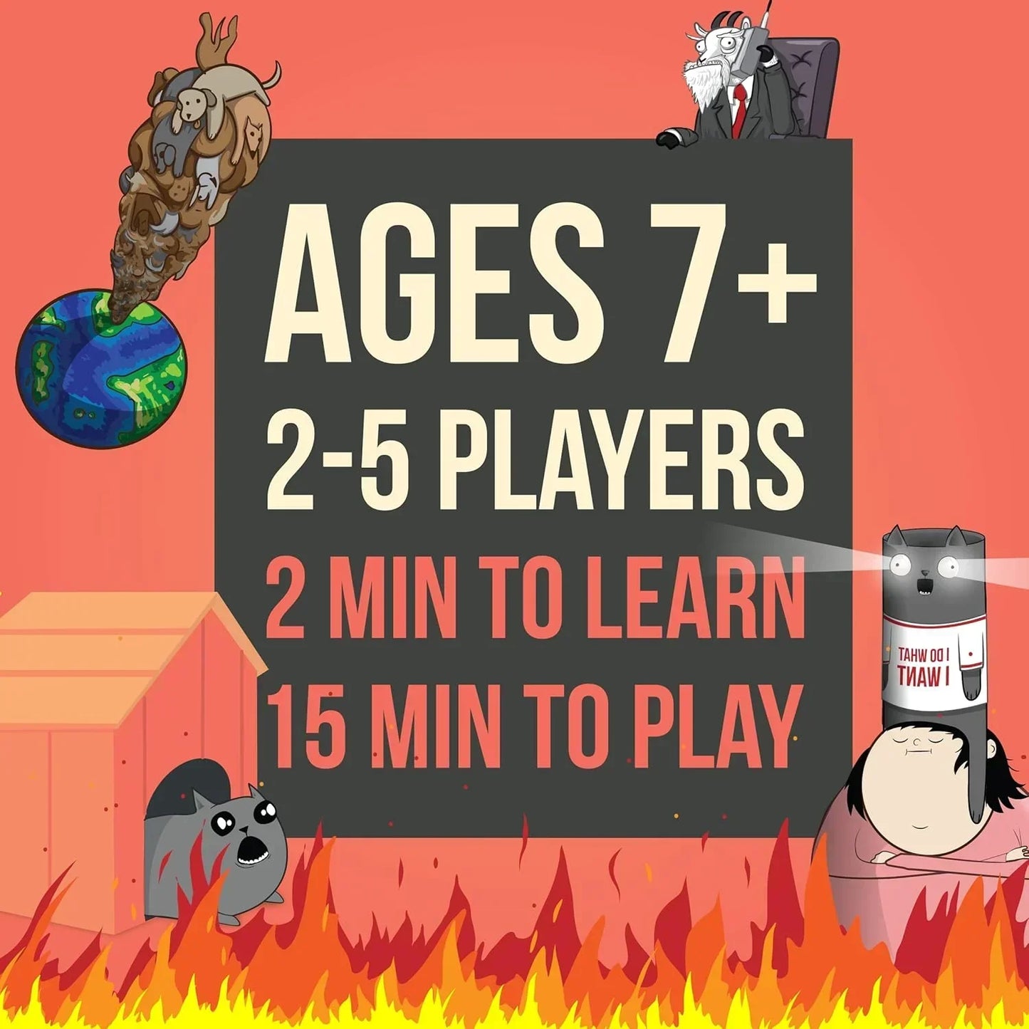Barking Kittens : Exploding Kittens Expansion Board Game - Jaiman Toys