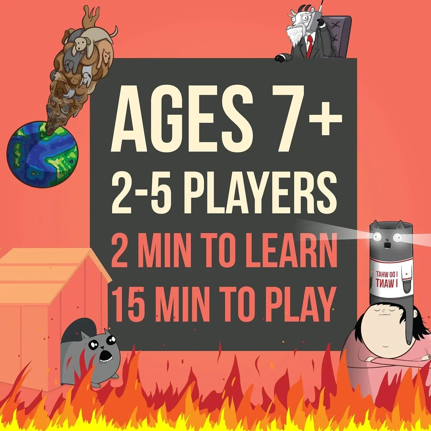 Barking Kittens : Exploding Kittens Expansion Board Game - Jaiman Toys