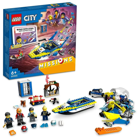 Lego 60355 City Water Police Detective Missions (278 Pieces) - Jaiman Toys