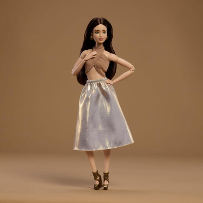 Barbie Signature Barbie Basics Model 06 Fashion Doll | 11.5 inches Collector Edition Articulated Doll with Premium Outfit