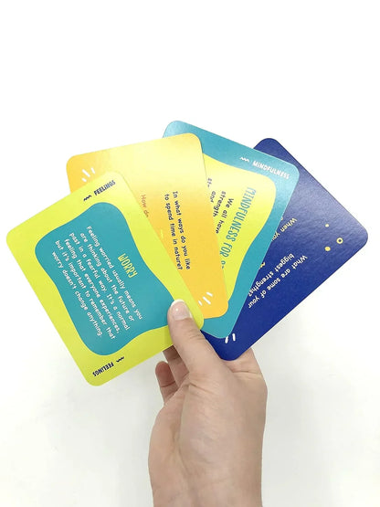 Get Talking Cards for Kids: 52 Conversation Starters and Activities to Help Your Child Understand Themselves and Express Their Feelings - Jaiman Toys
