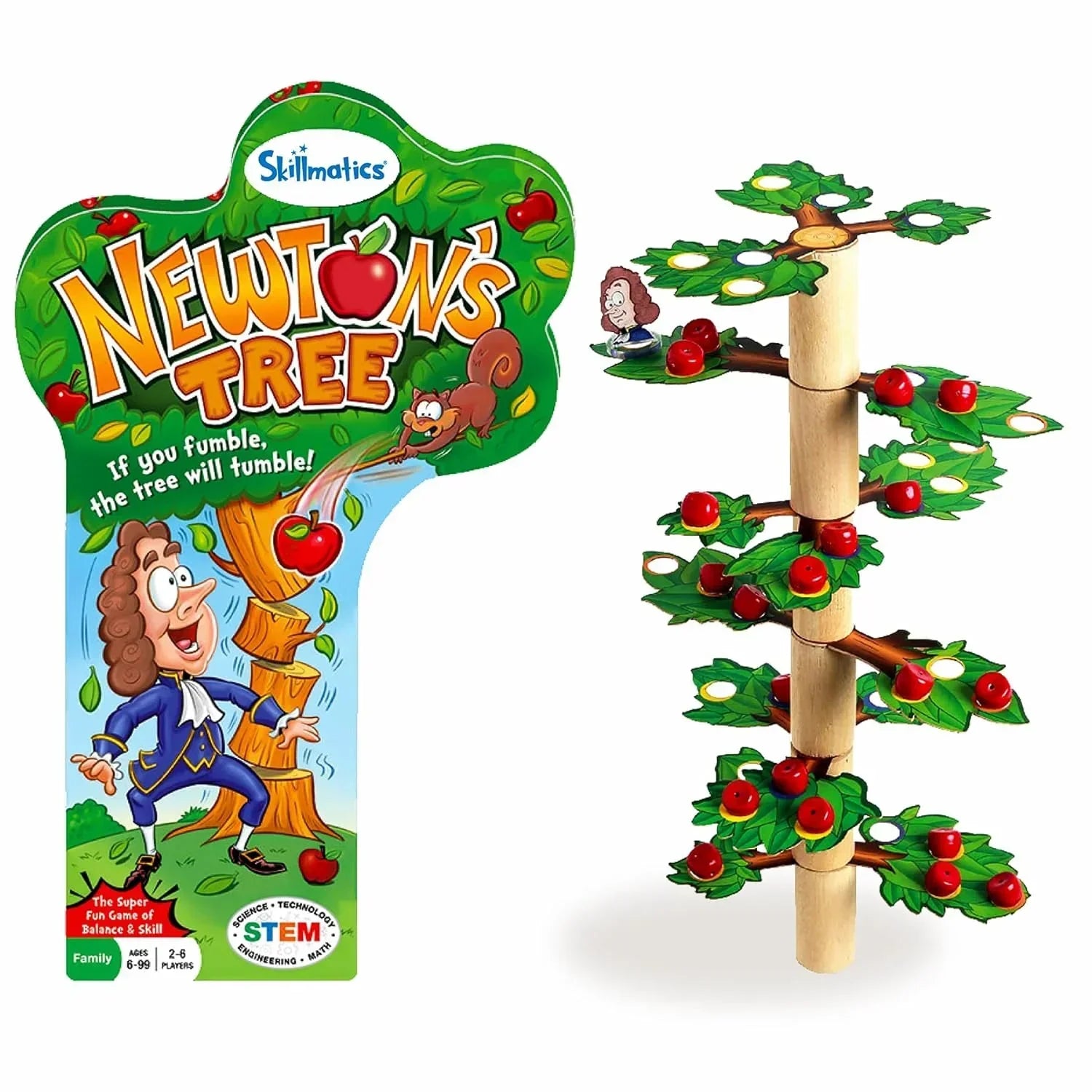 Skillmatics Educational Game - Newton'S Tree, Balancing, Stacking, Strategy And Skill-Building Game, Ages 6 And Up For Adult - Jaiman Toys