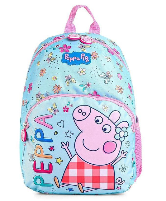 STRIDERS Peppa Pig 13-Inch Backpack Kids School Bag for Girls, and Preschoolers Fun & Cute Peppa Pig Design (2 yr to 4 yr) Kids - Jaiman Toys