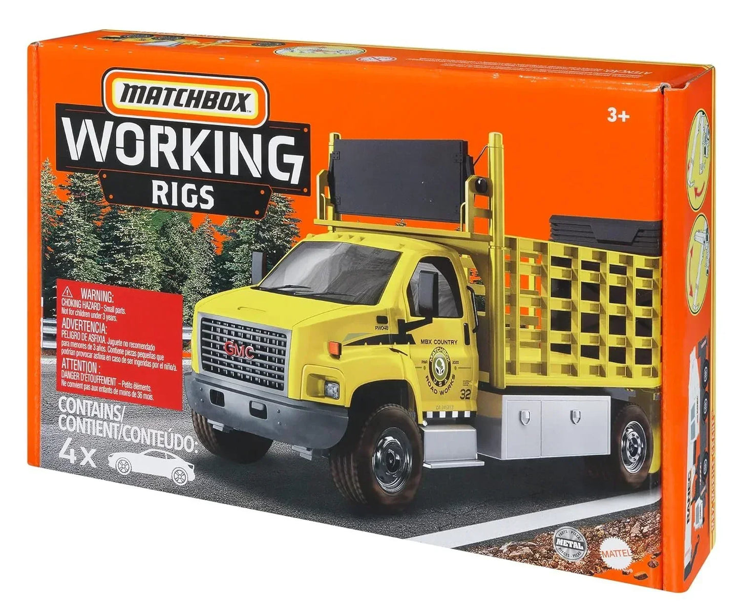 Mattel - Matchbox Real Working Rigs 4-Car Bundle - Jaiman Toys