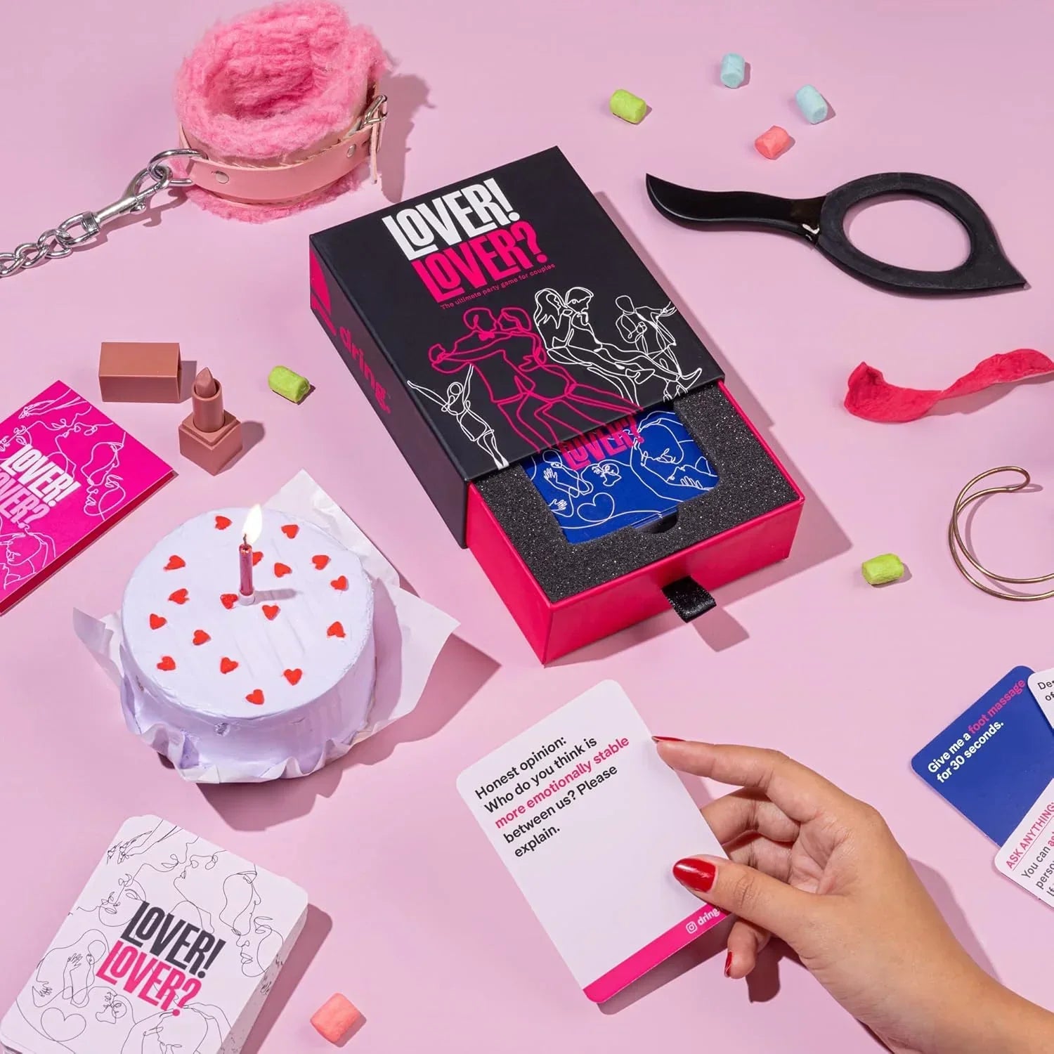 Lover Lover: The Ultimate Card Game for Couples | Goofy, Romantic Fun for Date Nights & Beyond! - Jaiman Toys