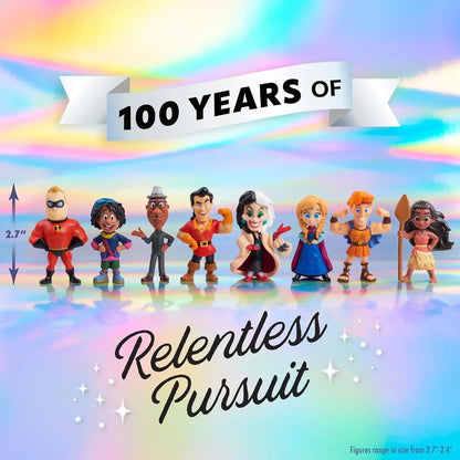 Disney100 Years of Relentless Pursuit, Limited Edition 8-piece Figure Set - Jaiman Toys