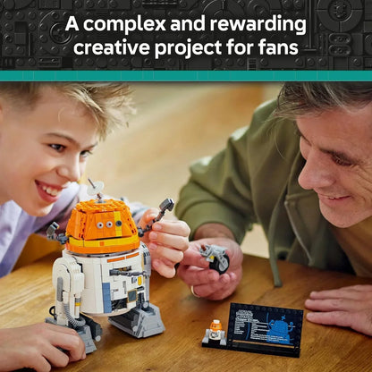 LEGO Star Wars 75416 Chopper (C110P) Astromech Droid  Buildable Display Model for Ages 10+