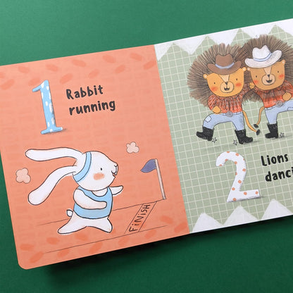 North Parade Noisy Numbers 1 to 10 Interactive Sound Book for Kids