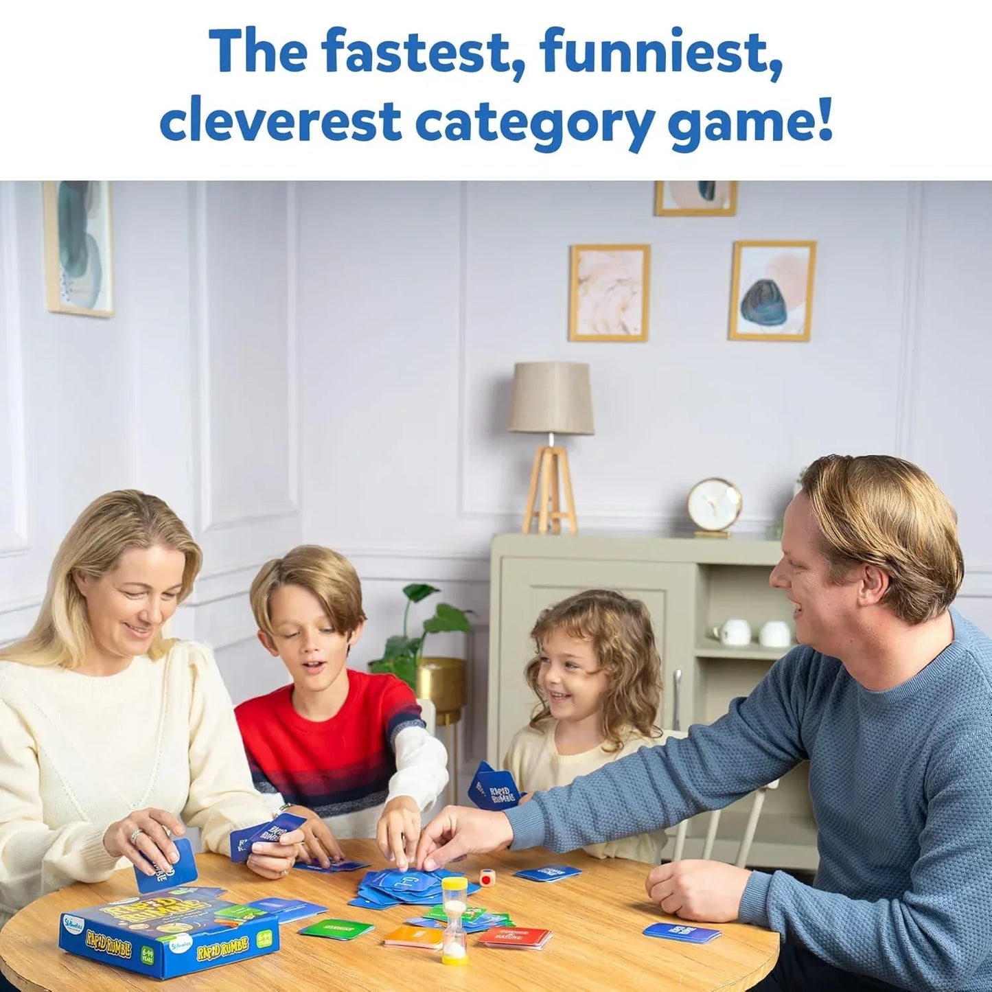 Skillmatics Board Game Rapid Rumble, Fun for Family Game Night, Educational Toy, Card Game for Kids, Teens & Adults, Gifts for Ages 6, 7, 8, 9 and Up - Jaiman Toys