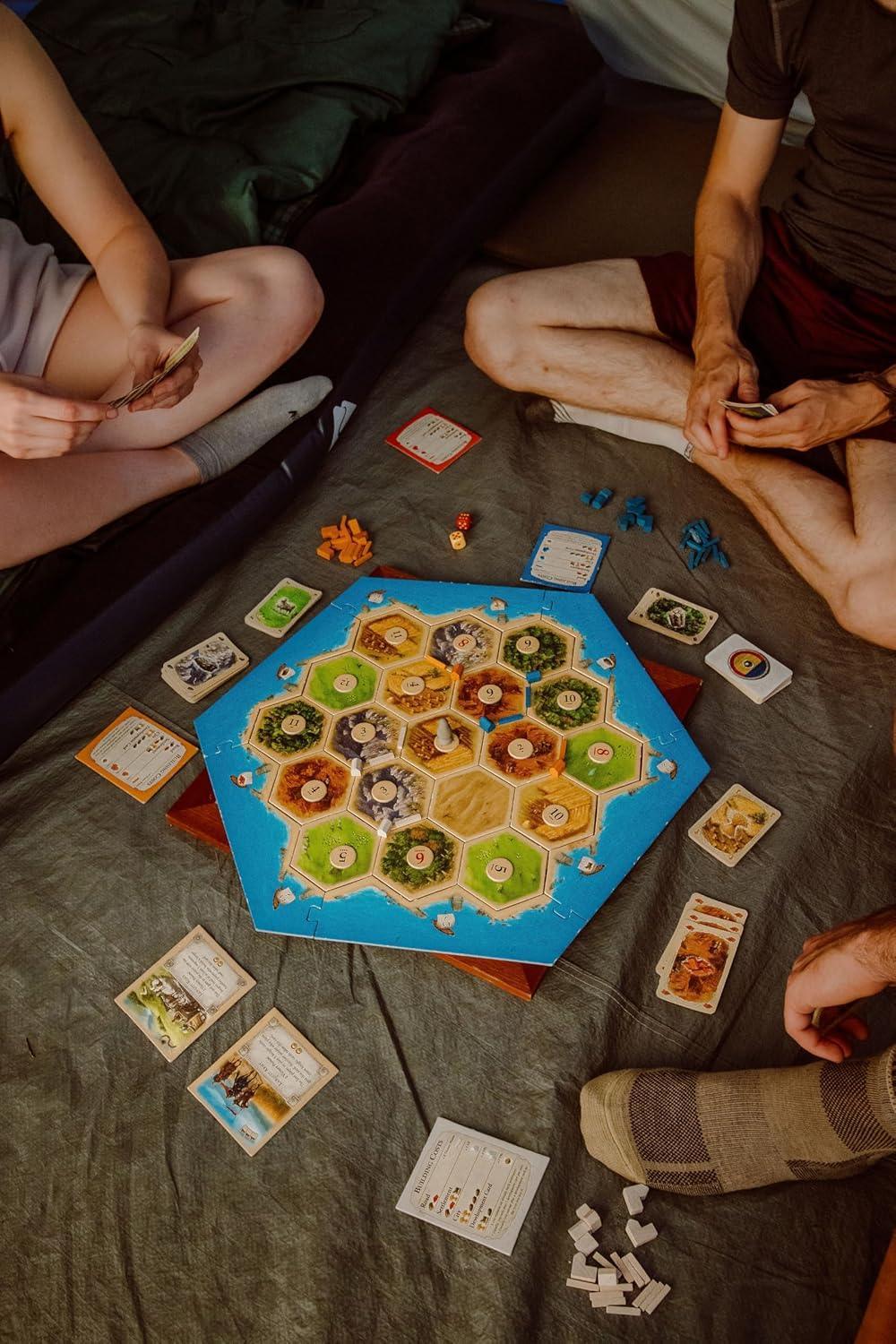 Catan Trade Build Settle Board Game – Classic Strategy & Resource Trading Game - Jaiman Toys
