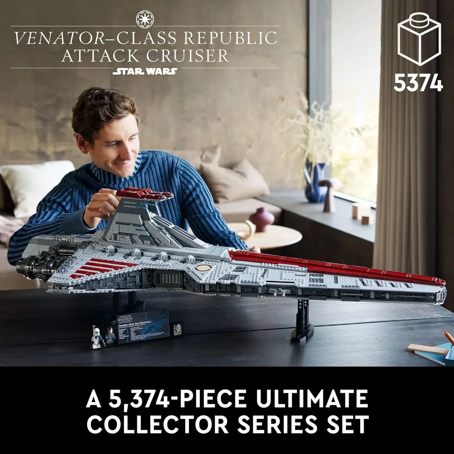 LEGO 75367 Star Wars UCS Venator-Class Republic Attack Cruiser