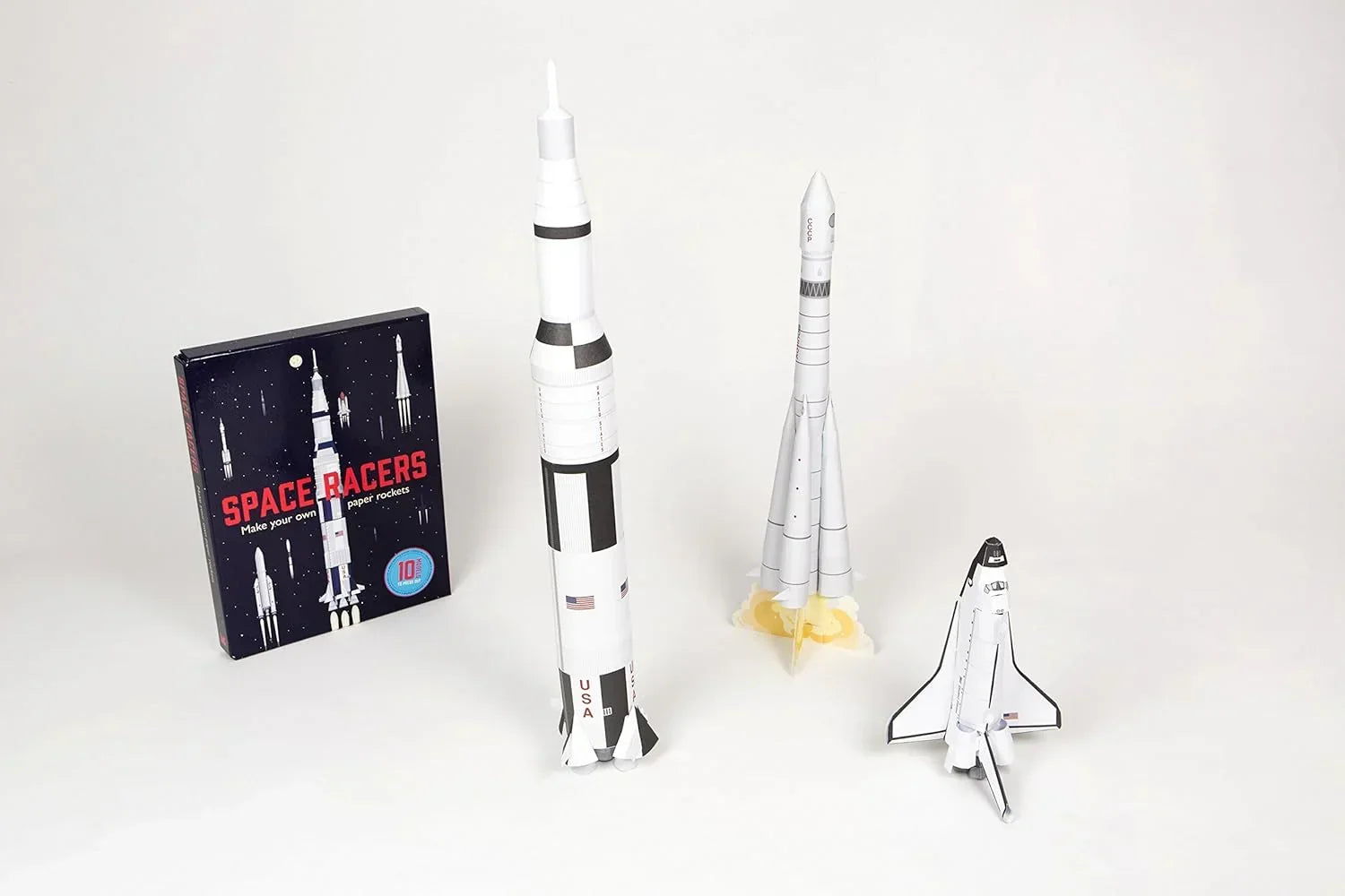 Space Racers: Make your own paper rockets - Jaiman Toys