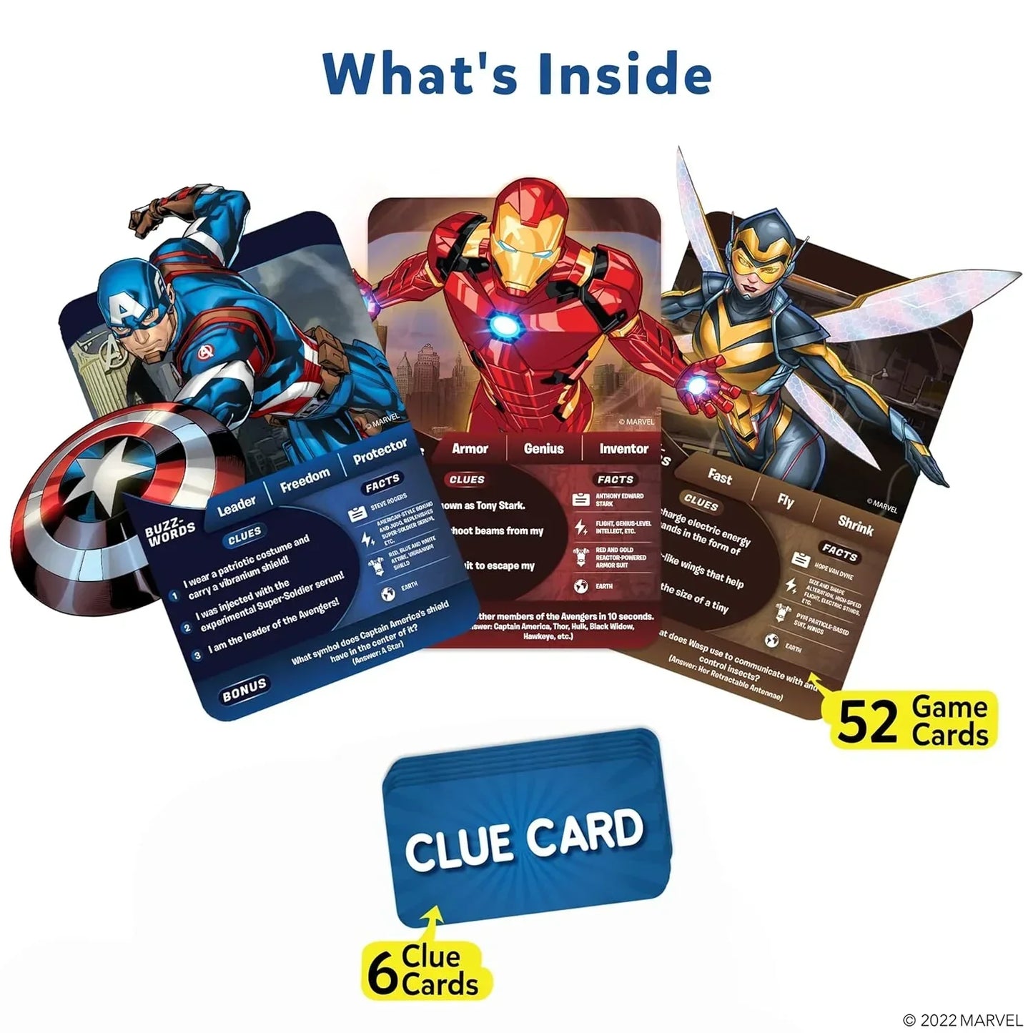 Skillmatics Card Game - Guess in 10 Marvel, Perfect for Boys, Girls, Kids, Teens, Adults Who Love Board Games, Toys, Avengers, Spiderman, Iron Man, Gifts for Ages 8, 9, 10 and Up - Jaiman Toys